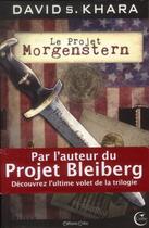Couverture du livre « Le projet Morgenstern » de David S. Khara aux éditions Critic