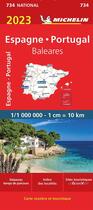 Couverture du livre « Espagne, portugal 2023 » de Collectif Michelin aux éditions Michelin