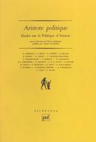 Couverture du livre « Aristote politique » de  aux éditions Puf