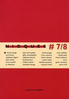 Couverture du livre « NIOQUES N.7/8 » de Jean-Marie Gleize aux éditions Le Mot Et Le Reste