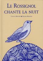 Couverture du livre « Le rossignol chante la nuit » de Berthes/Koraichi aux éditions Thierry Magnier