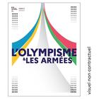 Couverture du livre « L'olympisme et les armées » de Collectif Ecpad aux éditions Ecpad