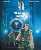 Couverture du livre « XIII Tome 5 : rouge total » de Jean Van Hamme et William Vance aux éditions Dargaud