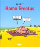 Couverture du livre « Homo erectus » de Quirit aux éditions Glenat