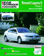 Couverture du livre « Renault laguna ii - phase 2 depuis 03-2005 » de Etai aux éditions Etai