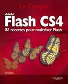 Couverture du livre « Flash cs4 » de Mathieu Gil aux éditions Pearson