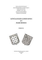 Couverture du livre « Généalogies Limousines et Marchoises T11 » de Jean-Louis Ruchaud aux éditions Regionales De L'ouest