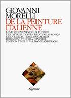 Couverture du livre « De la peinture italienne » de Giovanni Morelli et Nadine Blamoutier aux éditions Lagune