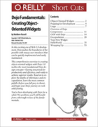 Couverture du livre « Dojo Fundamentals ; creating object-oriented widgets » de Matthew A Russell aux éditions O'reilly Media