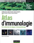 Couverture du livre « Atlas d'immunologie » de Frederic Gros aux éditions Dunod