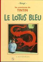 Couverture du livre « Les aventures de Tintin Tome 5 : le lotus bleu » de Herge aux éditions Casterman