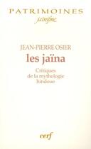 Couverture du livre « Les Jaïna » de Jean-Pierre Osier aux éditions Cerf