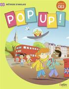 Couverture du livre « POP UP ! ; CE2 ; manuel de l'élève » de Michele Geffroy et Sophie Gaboreau et Christine Ponchon aux éditions Belin
