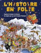 Couverture du livre « L'histoire en folie » de Jacques Lerouge aux éditions Millepages