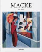 Couverture du livre « Macke ; une histoire de couleur » de Anna Meseure aux éditions Taschen