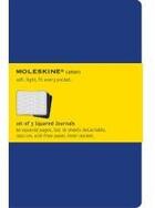 Couverture du livre « Cahier quadrille grand format souple carton bleu marine » de Moleskine aux éditions Moleskine Papet