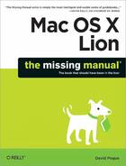 Couverture du livre « Mac OS X Lion: The Missing Manual » de Pogue David aux éditions O Reilly