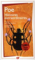 Couverture du livre « Nouvelles histoires extraordinaires » de Edgar Allan Poe aux éditions Flammarion