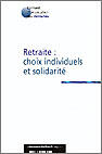 Couverture du livre « Retraite : choix individuels et solidarite » de  aux éditions Documentation Francaise