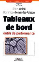 Couverture du livre « Tableaux de bord ; outils de performance » de Molho aux éditions Organisation