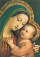 Couverture du livre « Mois de Marie devant l'image miraculeuse de Notre-Dame du bon conseil de Genazzano » de Eugene Lerat aux éditions R.a. Image