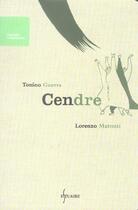 Couverture du livre « Cendre » de Lorenzo Mattotti et Tonino Guerra aux éditions Estuaire Belgique