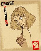 Couverture du livre « SKETCHBOOK ; Crisse » de Didier Crisse aux éditions Comix Buro