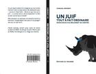 Couverture du livre « Un juif tout à fait ordinaire : Monologue d'un règlement de comptes » de Charles Lewinsky aux éditions Tricorne