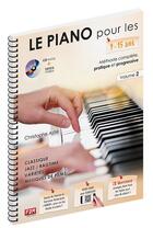 Couverture du livre « Le piano pour les 9-15 ans vol 2 + cd » de Christophe Astie aux éditions F2m