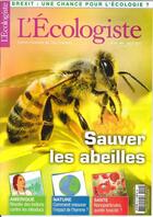 Couverture du livre « L'ecologiste n 49 sauver les abeilles printemps 2017 » de  aux éditions L'ecologiste
