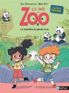 Couverture du livre « Les amis du Zoo : Le mystère du panda roux » de Miss Paty et Eva Grynszpan aux éditions Nathan