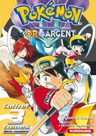 Couverture du livre « Pokémon ; la grande aventure - Or et argent : Intégrale Tomes 1 à 3 » de Mato et Hidenori Kusaka aux éditions Kurokawa