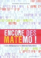 Couverture du livre « Encore des matémo » de Mathieu Ducournau aux éditions Marabout