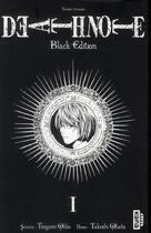 Couverture du livre « Death note - black edition Tome 1 » de Takeshi Obata et Tsugumi Ohba aux éditions Kana