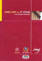 Couverture du livre « Guide des 3e cycles 2000 » de Lamy aux éditions Lamy