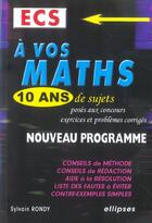 Couverture du livre « =>nouv.ed.9782340020139/roecs7 » de Rondy aux éditions Ellipses