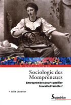 Couverture du livre « Sciologie des Mompreneurs » de Julie Landour aux éditions Pu Du Septentrion