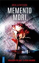 Couverture du livre « Memento mori » de Mia Leksson aux éditions City