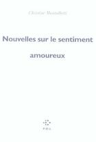 Couverture du livre « Nouvelles sur le sentiment amoureux » de Christine Montalbetti aux éditions P.o.l