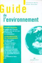 Couverture du livre « Guide de l'environnement » de Charles et Hulot aux éditions Seconde Edition