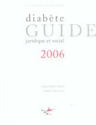 Couverture du livre « Diabète ; guide juridique et social (édition 2005) » de Akue-Goeh et Trilleaud aux éditions Afd
