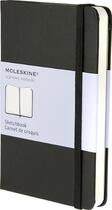 Couverture du livre « Carnet de croquis - format de poche - couverture rigide noire » de Moleskine aux éditions Moleskine Papet