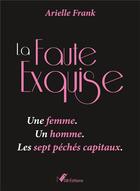 Couverture du livre « La faute exquise » de Arielle Frank aux éditions Ndb Editions