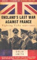 Couverture du livre « England's last war against france » de  aux éditions Weidenfeld