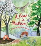 Couverture du livre « A year in nature a carousel book of the seasons » de Hazel Maskell aux éditions Laurence King