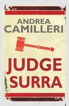 Couverture du livre « Judge Surra » de Andrea Camilleri aux éditions Quercus Publishing Digital