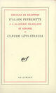 Couverture du livre « Discours de reception a l'academie francaise et reponse de claude levi-strauss » de Alain Peyrefitte aux éditions Gallimard (patrimoine Numerise)