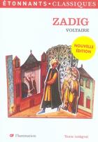 Couverture du livre « Zadig nouvelle edition » de Voltaire aux éditions Flammarion