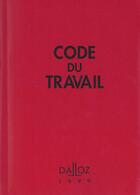 Couverture du livre « Code du travail 1999 dalloz » de  aux éditions Dalloz