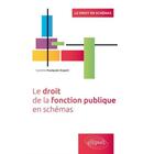 Couverture du livre « Le droit de la fonction publique en schemas » de Foulquier-Expert C. aux éditions Ellipses